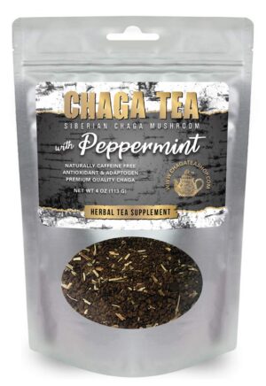 Version 1.0.0 Té de Chaga siberiano con menta en paquete