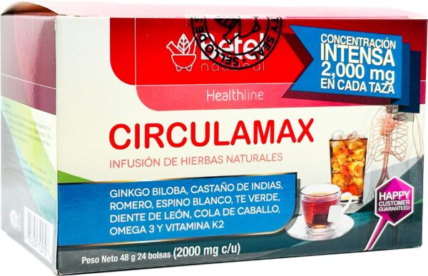 Té circulamax betel natural bolsitas para circulación saludable