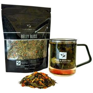 Té detox Belly Bliss Pure And Easy Tea paquete 100g