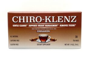 Té detox canela Chiro-Klenz 30 cápsulas para colon