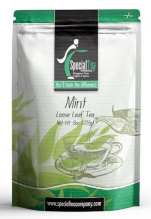 Té Especial menta y té verde hojas sueltas 8 oz