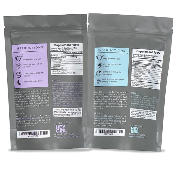 Té Feel Better herbal con Echinacea y Saúco Hey Girl