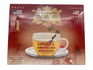 Té de ginseng americano President Brand Wisconsin 30 bolsas