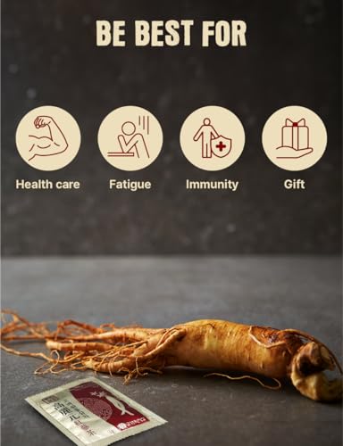 Té de granulado extracto ginseng coreano saludable