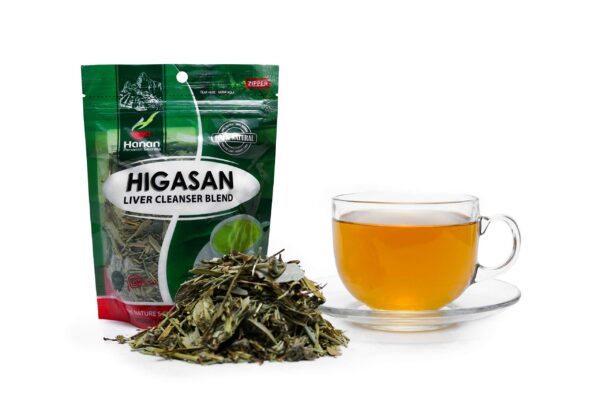 Version 1.0.0 Té herbal Hanan Higasan para limpieza de hígado 50g