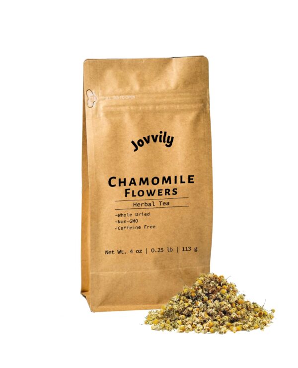 Té herbal Jovvily en presentación de 8oz.