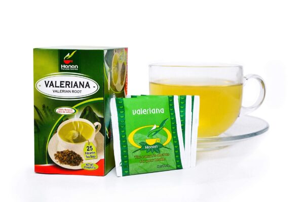 Té herbal valeriana Hanan Peruvian Secrets 25 bolsitas caja