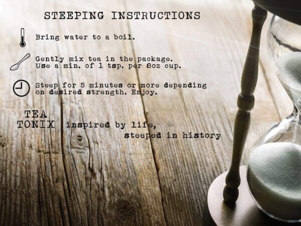 Ingredientes frescos y orgánicos usados en el té BE HAPPY