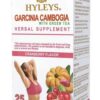 Té HYLEYS Garcinia Cambogia caja frontal 150 bolsitas arándano