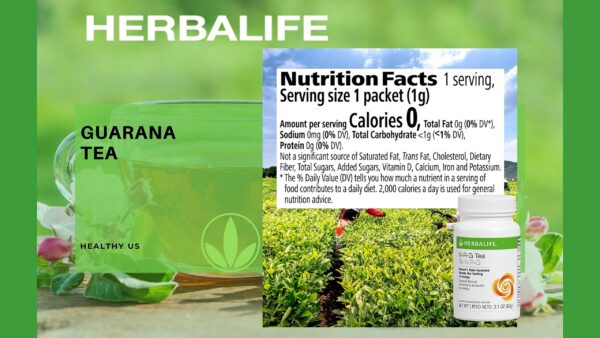 Version 1.0.0 Té natural con cafeína guaraná Herbalife sin calorías