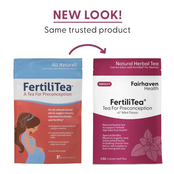 Version 1.0.0 Té orgánico FertiliTea apoyo hormonal y ciclo menstrual saludable