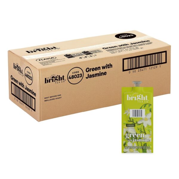 Té verde con jazmín Bright Tea Co. en caja de 100 Freshpacks