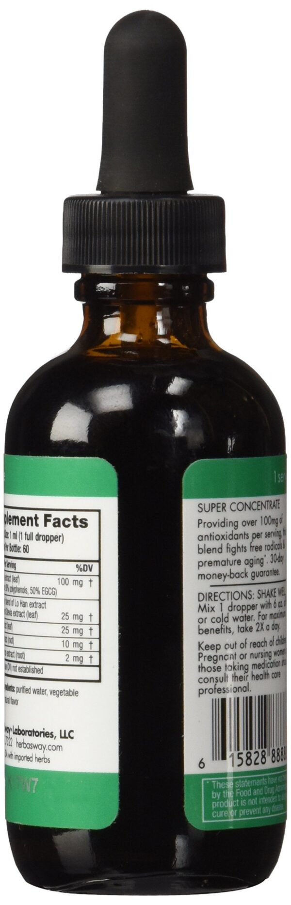 Té verde concentrado HerbaSway para diluir en agua caliente o fría