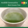 té verde genmaicha con arroz integral polvo wakoen japonés