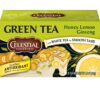Caja té verde con ginseng miel limón Celestial Seasonings 20 bolsitas