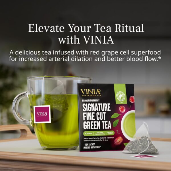 Té verde con infusión de resveratrol Piceid para salud