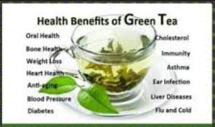 Té verde NutriVRich Longrich como bebida saludable