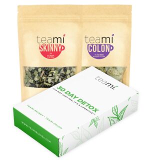 Version 1.0.0 Pack Teami Detox de 30 días con té Skinny y Colon Cleanse