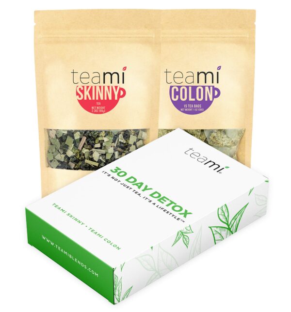 Pack Teami Detox de 30 días con té Skinny y Colon Cleanse