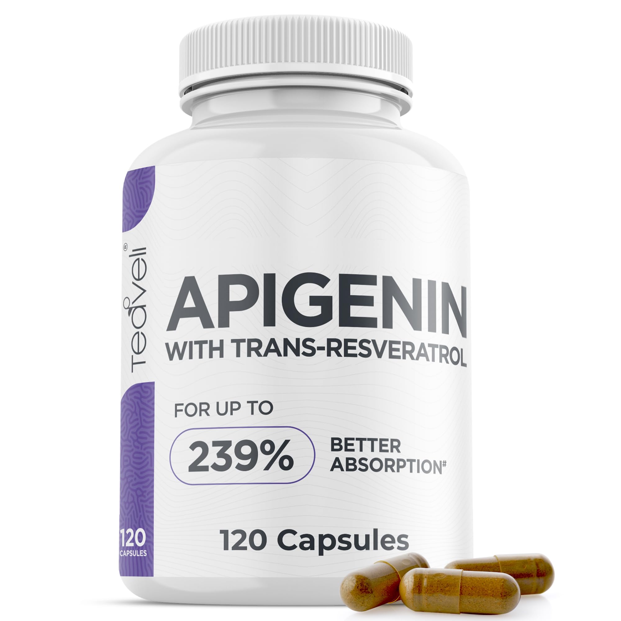 Apigenin-Resveratrol, 50 mg