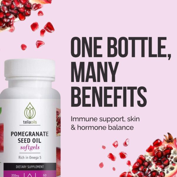 Version 1.0.0 Frasco Teliaoils sobre fondo blanco