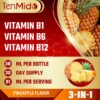 Etiqueta de Tenmido Vitamina B 3-en-1