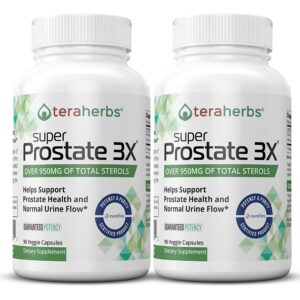 Tera Herbs Super Próstata 3X suplemento salud prostática 90 cápsulas