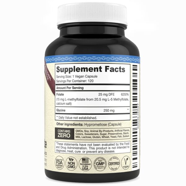 Frasco de cápsulas veganas de 120 unidades