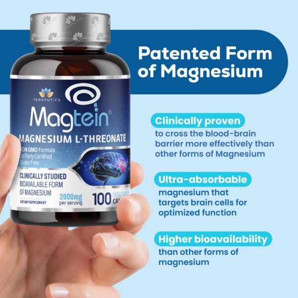 Frasco Magtein Magnesio L-Threonate