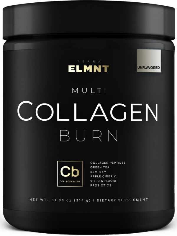 Version 1.0.0 Frente del producto Terra Elmnt Collagen Burn