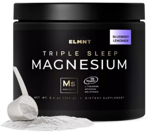 Frente de TERRA ELMNT Triple Sleep Magnesium L-Threonate Powder