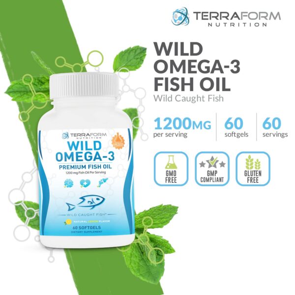 TerraForm Omega 3 etiqueta lateral
