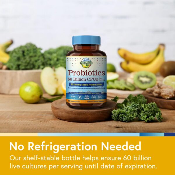 Terranics probióticos cápsulas blister vista lateral