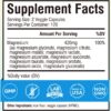 Detalle de etiqueta Terranics Magnesium Complex