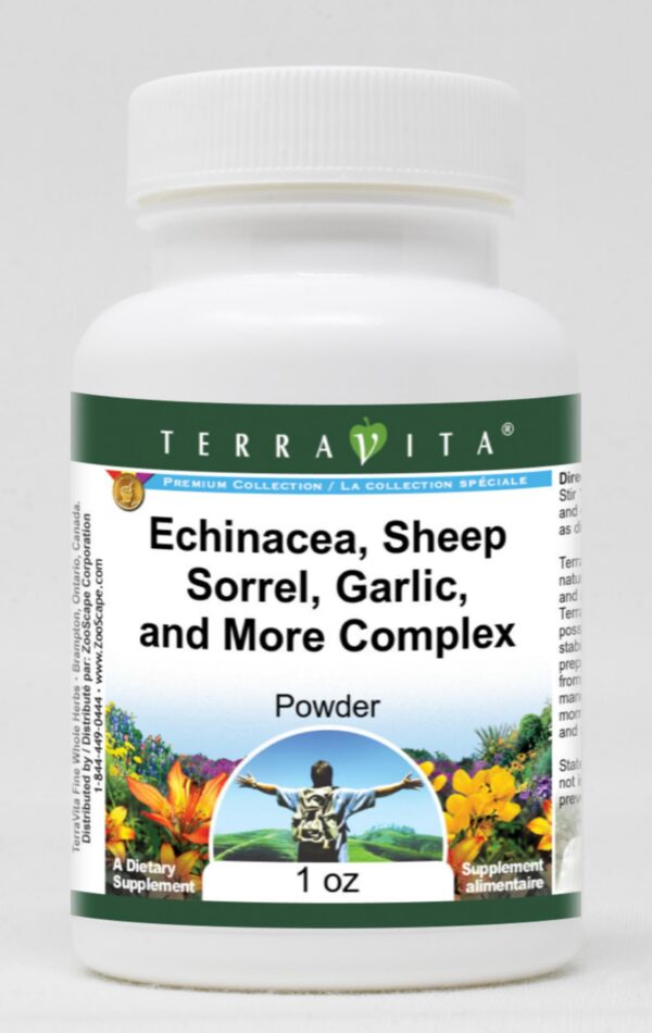 Version 1.0.0 Terravita Candida Complex polvo 1 oz paquete de 3