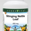 Botella TerraVita cápsulas hoja de ortiga 450 mg salud natural