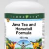 Botella de fórmula de té de java y cola de caballo TerraVita 100 cápsulas
