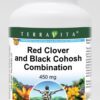 TerraVita trébol rojo y cohosh negro suplemento 100 cápsulas paquete