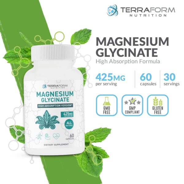 Version 1.0.0 Presentación de producto TerraForm Magnesium Glycinate