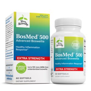 Version 1.0.0 Terry Naturally BosMed 500 mg boswellia cápsulas blandas para inflamación