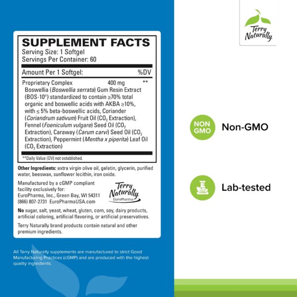 Terry Naturally BosMed salud digestiva y confort abdominal