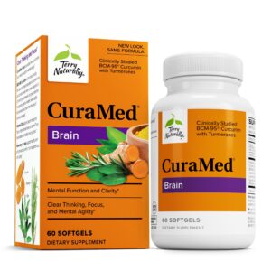 Terry Naturally CuraMed Brain 60 cápsulas blandas frasco