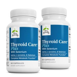 Frasco de Terry Naturally Thyroid Care Plus
