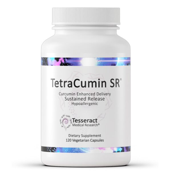 Etiqueta y ingredientes suplemento TetraCumin SR Tesseract