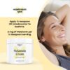Textura crema Supplement Spot melatonina para arrugas piel
