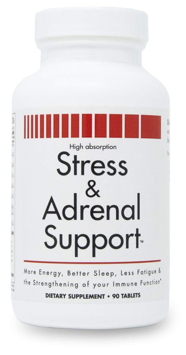 TEYSHA Stress and Adrenal Support 90 tabletas masticables