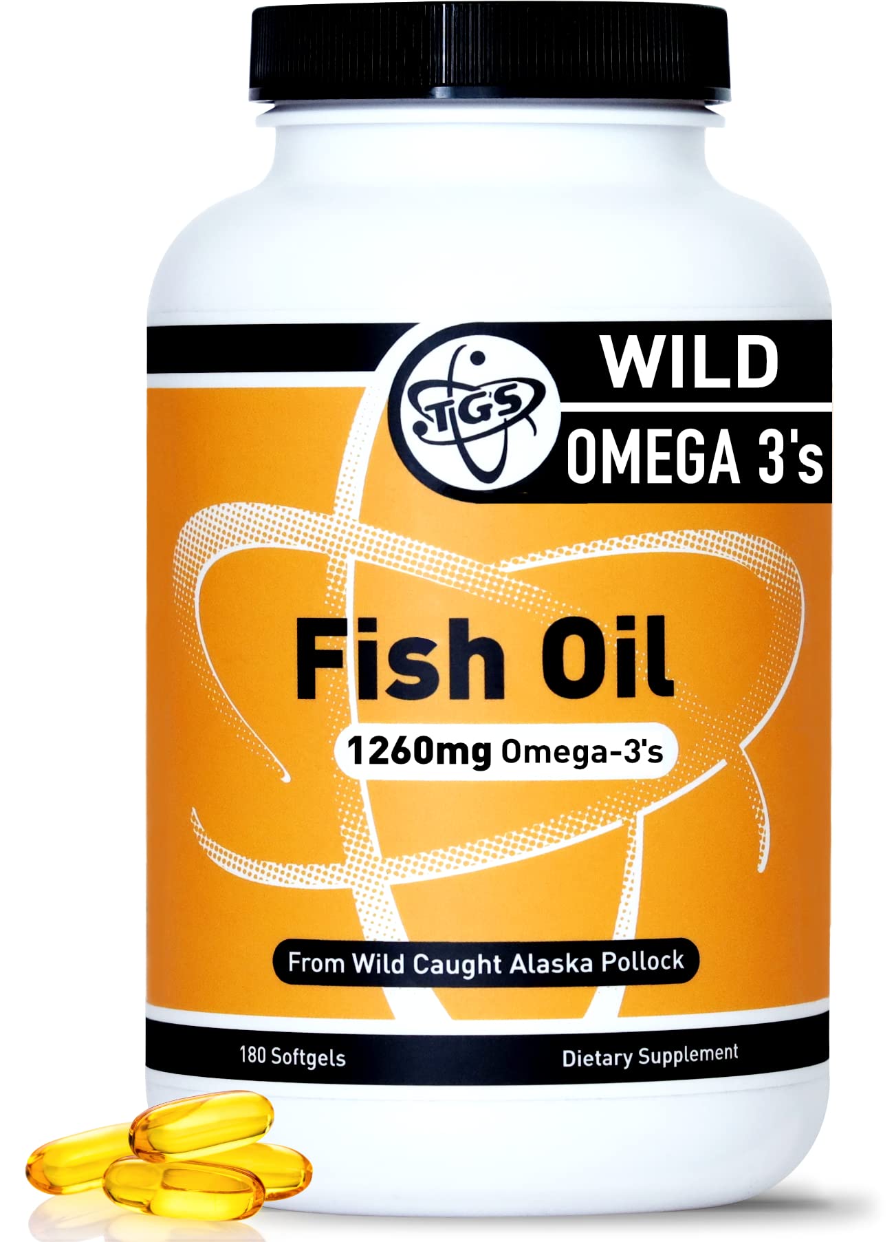 TGS Nutrition Omega 3 Triple Strength Fish Oil