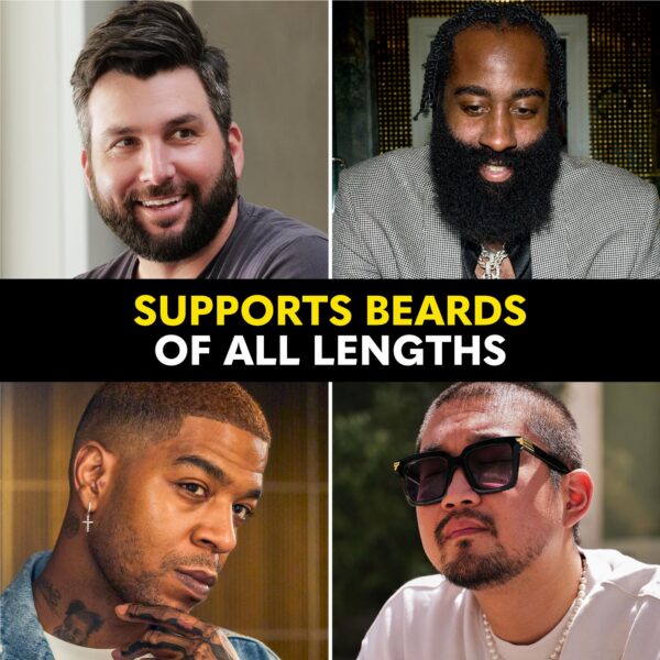 Version 1.0.0 Vista del empaque y frasco The Beard Club