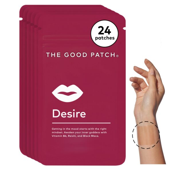 Version 1.0.0 The Good Patch Desire parches bienestar sexual paquete frontal