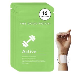 The Good Patch parches activos para apoyo energía 16 unidades